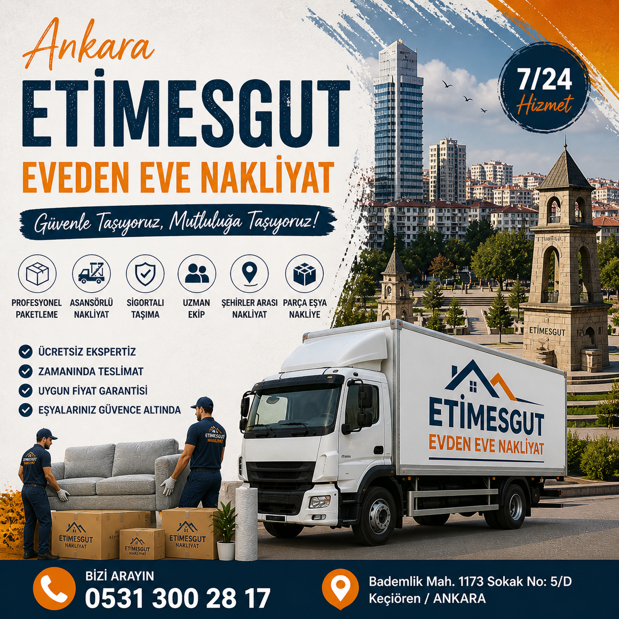 ankara etimesgut evden eve nakliyat
