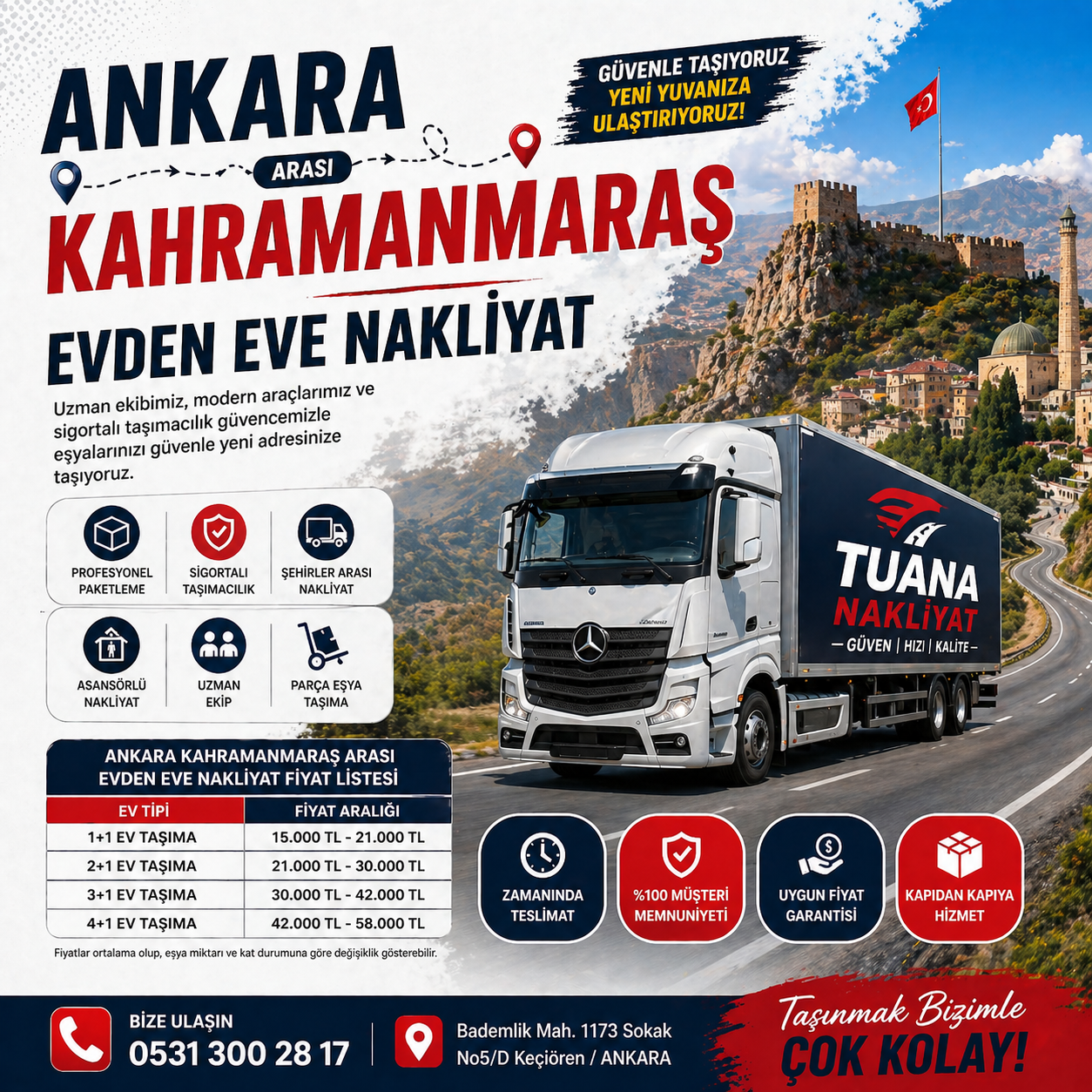 ankara kahramanmaras nakliyat