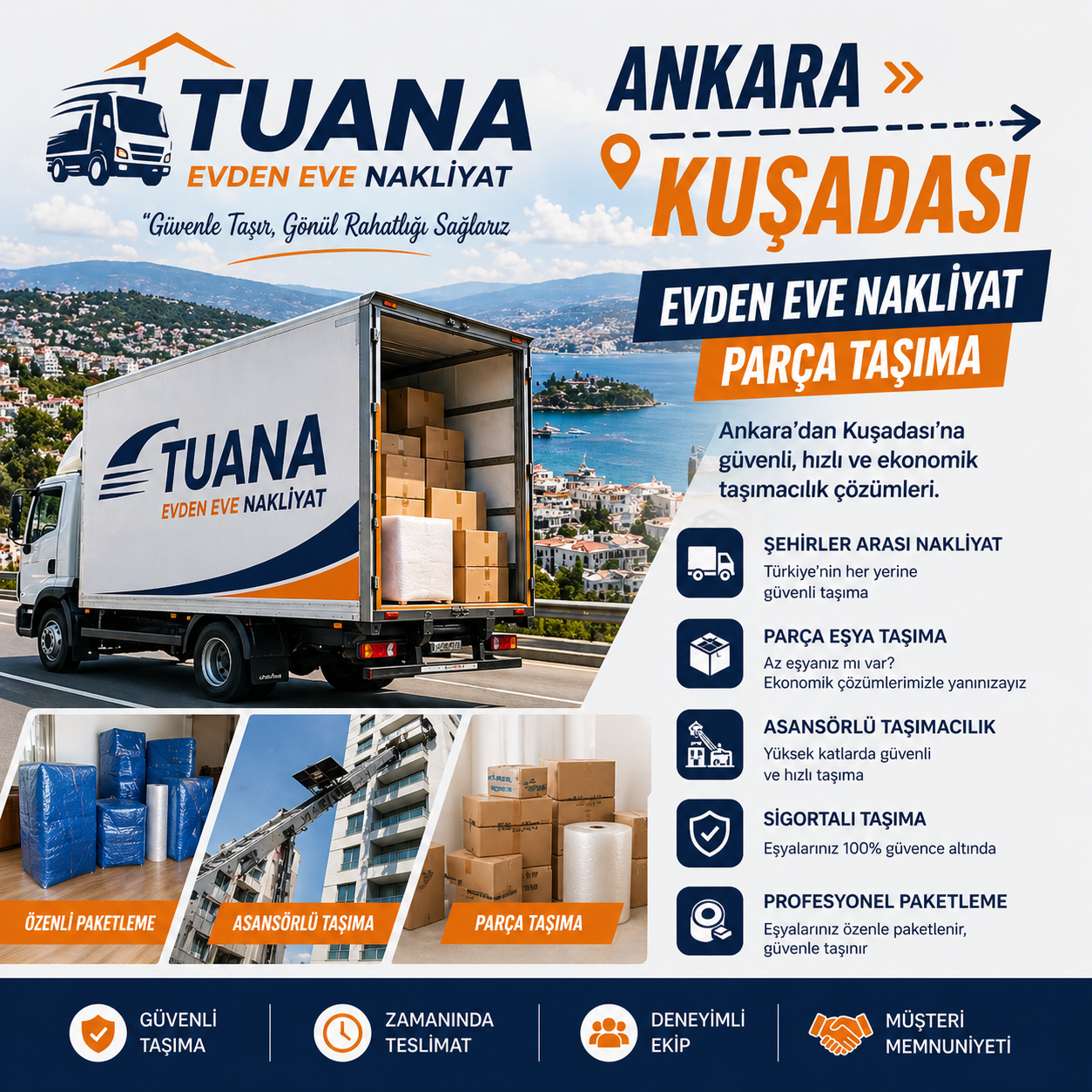 ankara kusadasi parca esya evden eve nakliyat
