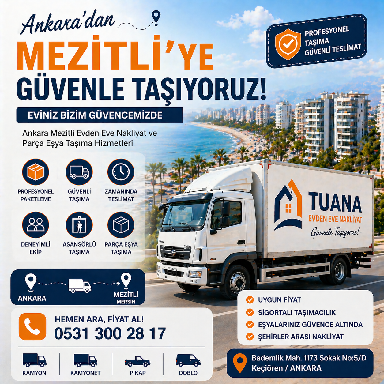 ankara mezitli evden eve nakliyat