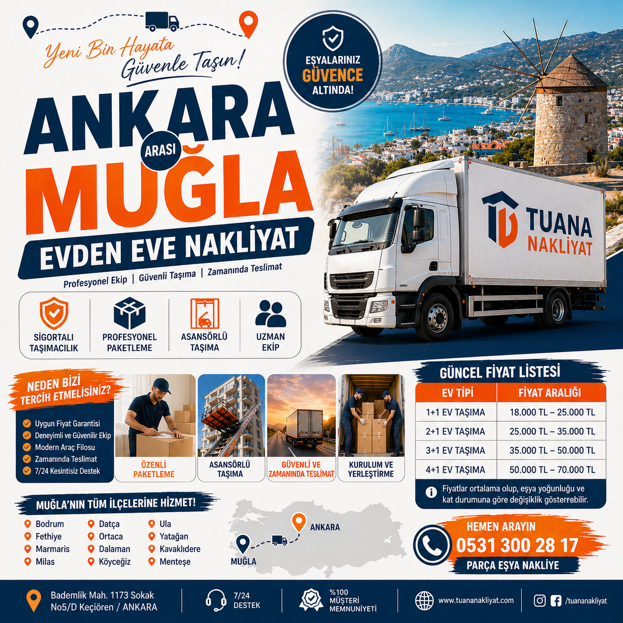 Ankara Muğla Evden Eve Nakliyat 2 ankara mugla arasi evden eve nakliyat