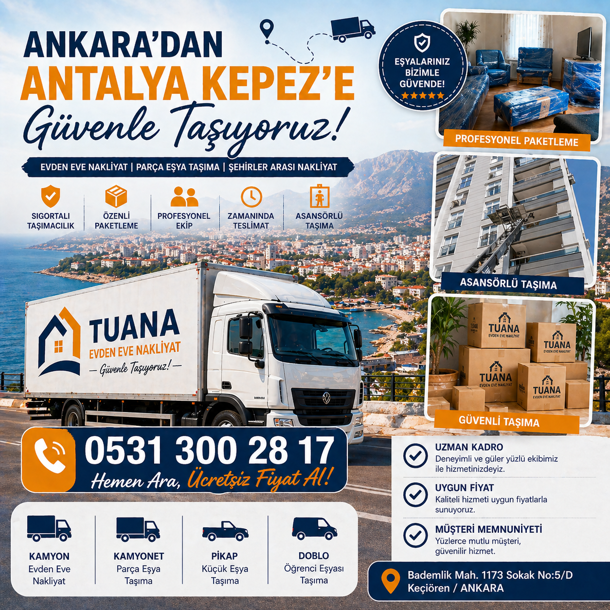 Ankara Antalya Kepez Evden Eve Nakliyat 4 antalya kepez ankara evden eve nakliyat