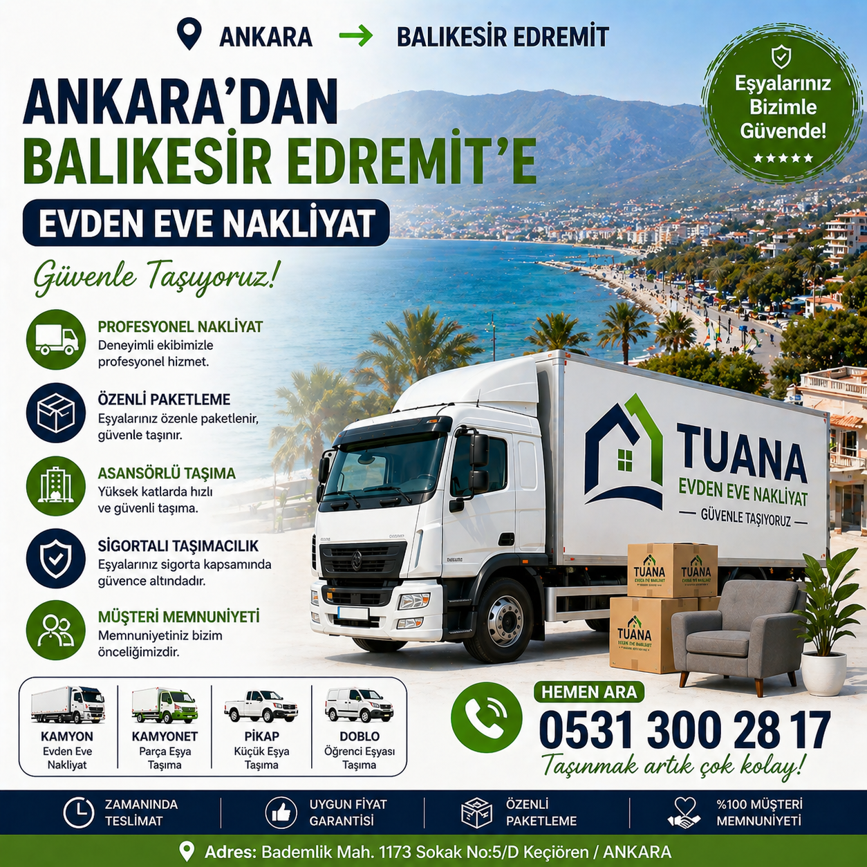 Ankara Balıkesir Erdemit Evden Eve Nakliyat 4 balikesir ankara erdemit evden eve nakliyat