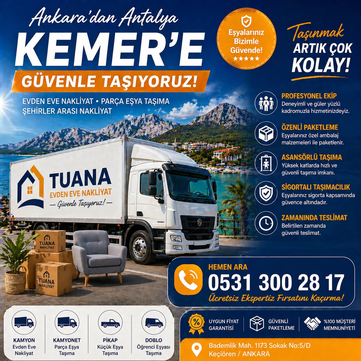 Ankara Kemer Evden Eve Nakliyat 4 kemer evden eve nakliyat ankara