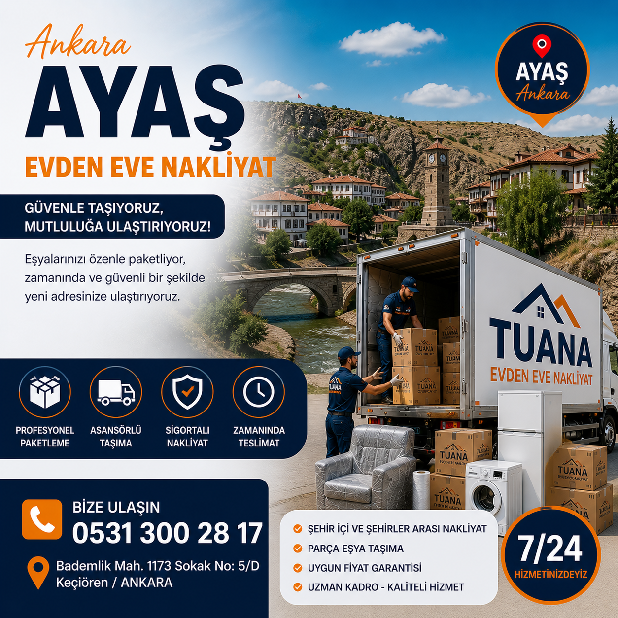 ankara ayas evden eve nakliyat