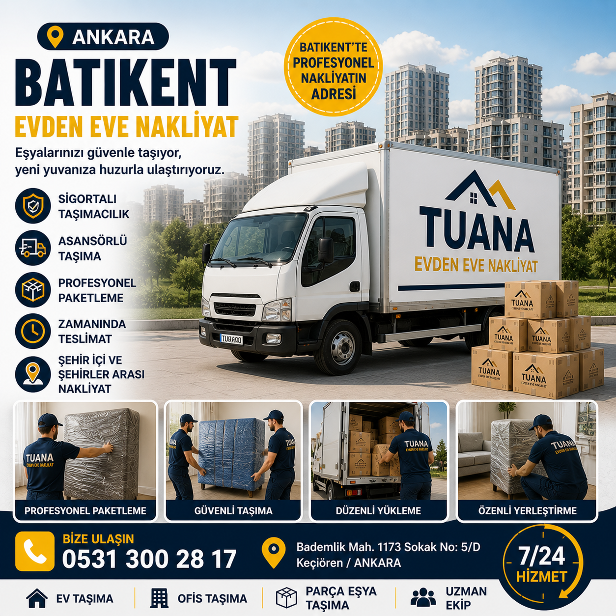 ankara batikent evden eve nakliyat