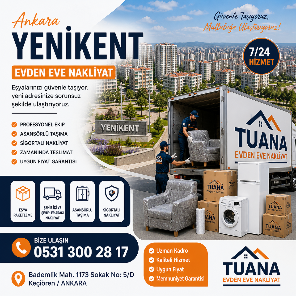 Ankara Yenikent Evden Eve Nakliyat 4 ankara yenikent evden eve nakliyat